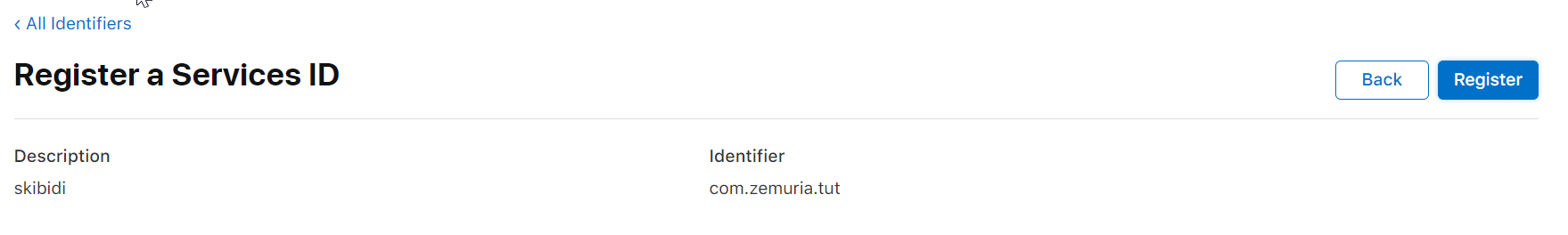 Scenario 1: Across columns