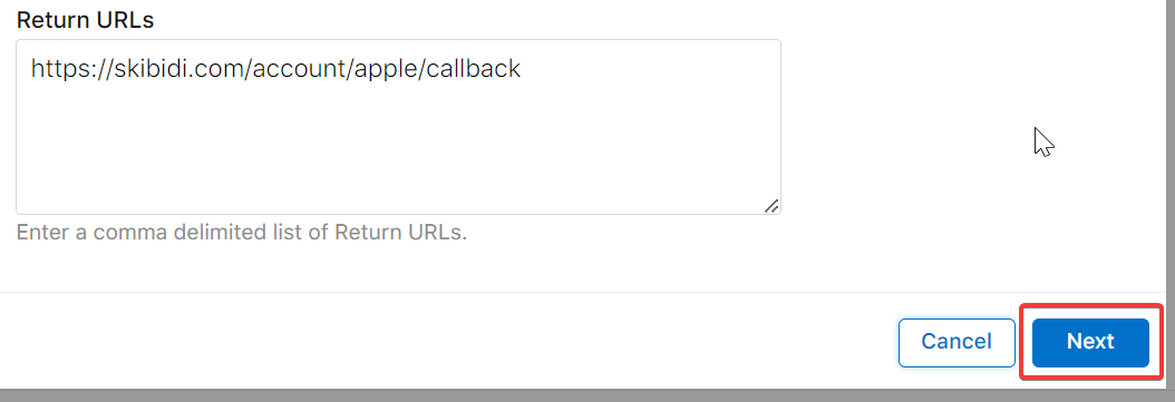Scenario 1: Across columns